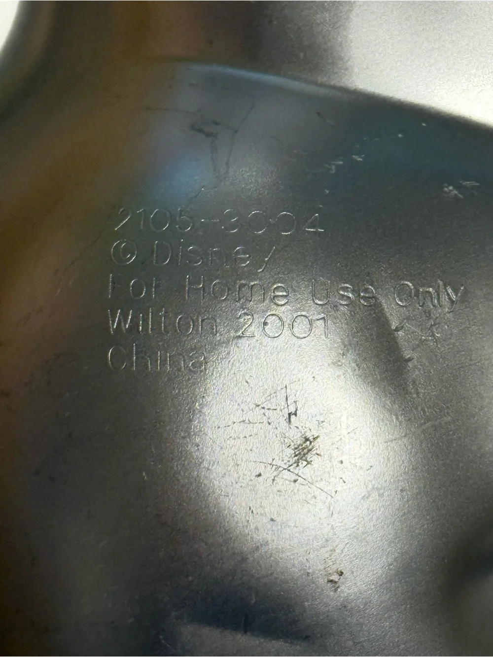 Vintage Disney Winnie the Pooh Wilton 2001 Aluminum Character Cake Pan Mold Face